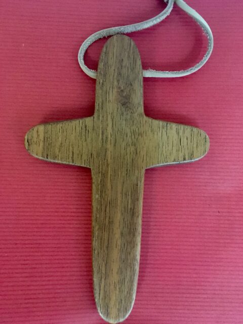 croix en bois de Noyer de l'abbaye de la Trappe de chambarand