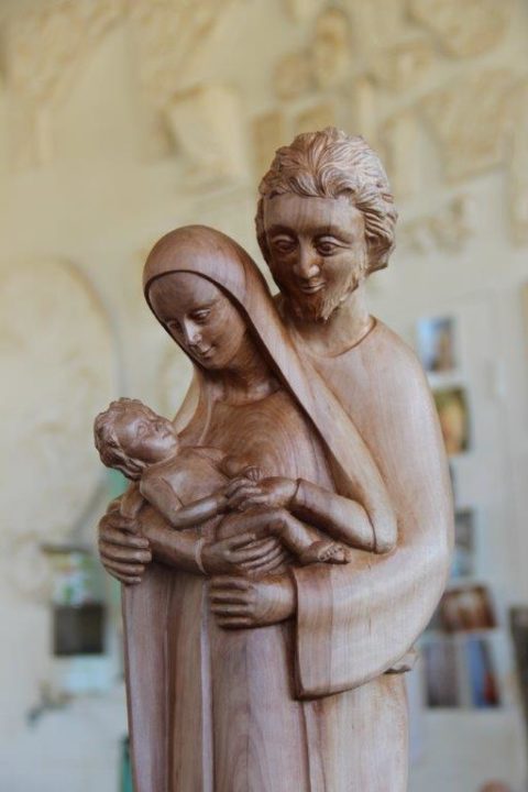 Statue de la Sainte Famille, Atelier d'Art Watier