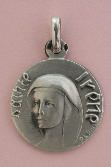 Médaille Argent Prénom Irène 18 mm