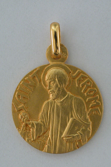 Médaille PO Jérôme 18 mm