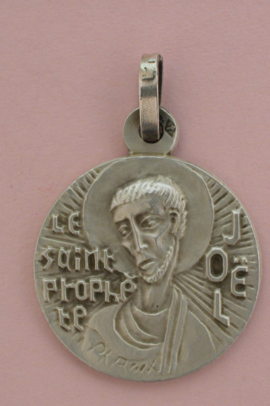 Médaille Argent Prénom Joel 18 mm