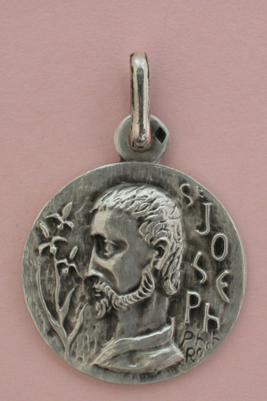 Médaille Argent Prénom Joseph 18 mm