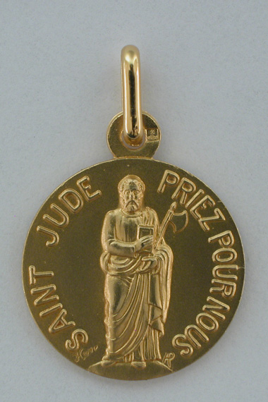 Médaille PO Jude 18 mm