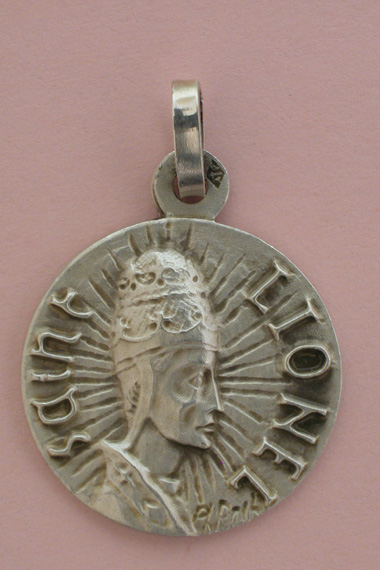 Médaille Argent Prénom Lionel 18 mm