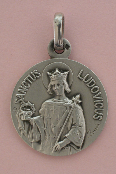 Médaille Argent Prénom Ludovic 18 mm