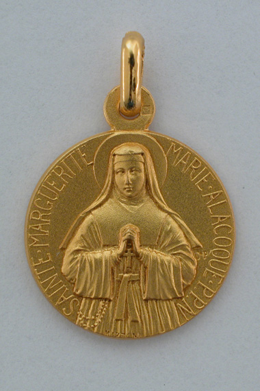 Médaille PO Marguerite 18 mm