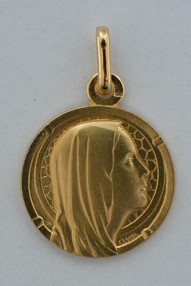 Médaille PO Marie 18 mm