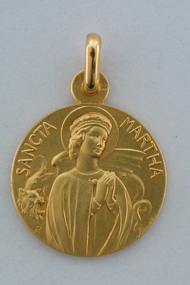 Médaille PO Marthe 18 mm