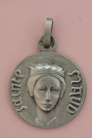 Médaille Argent Prénom Maud 18 mm