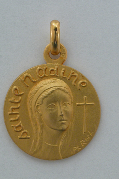 Médaille PO Nadine 18 mm