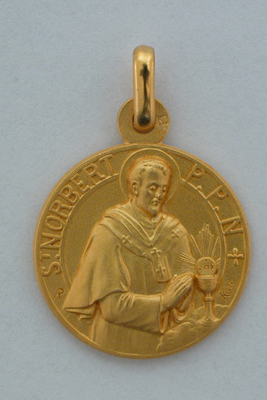 Médaille PO Norbert 18 mm