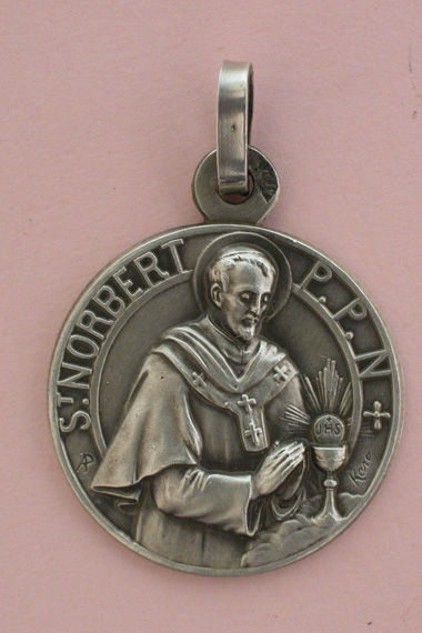 Médaille Argent Prénom Norbert 18 mm
