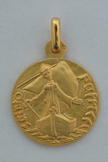 Médaille PO Patrice 18 mm