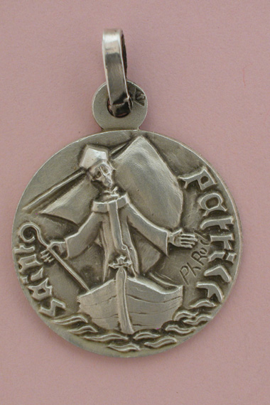 Médaille Argent Prénom Patrice 18 mm