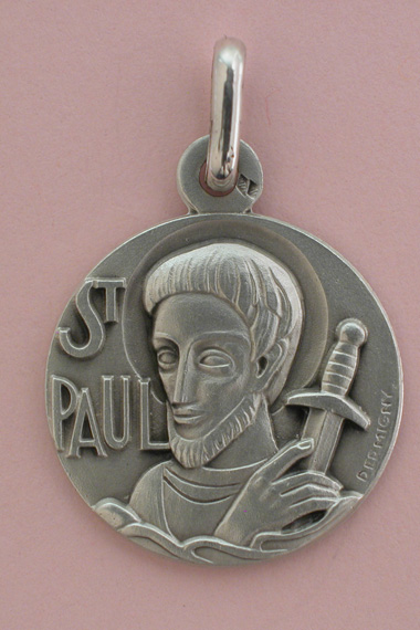 Médaille Argent Prénom Paul 18 mm