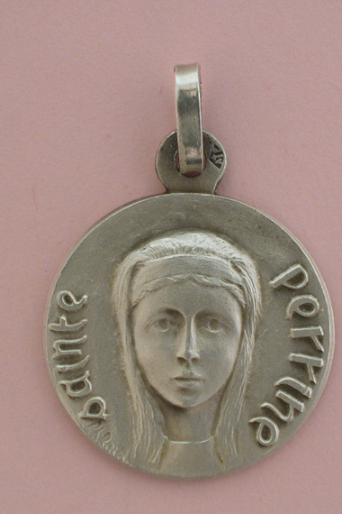 Médaille Argent Prénom Perrine 18 mm