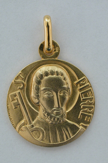 Médaille PO Pierre 18 mm