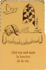 Qui me suit aura la lumière de la vie