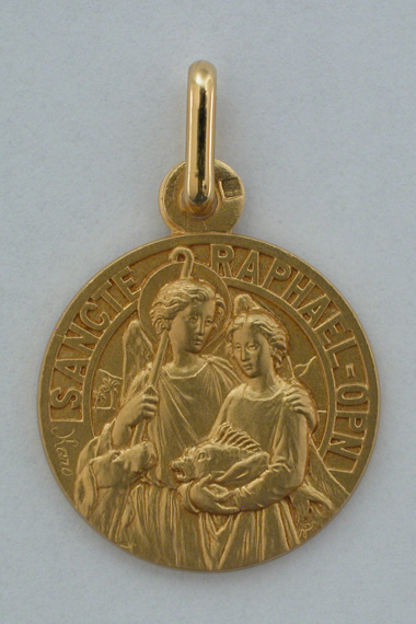 Médaille PO Raphael 18 mm