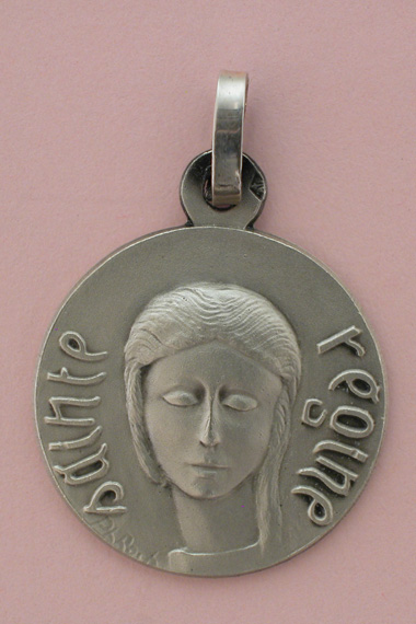 Médaille Argent Prénom Régine 18 mm