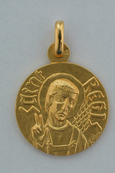 Médaille PO Régis 18 mm