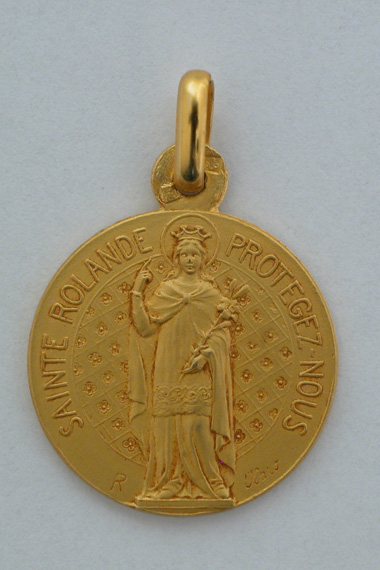 Médaille PO Rolande 18 mm