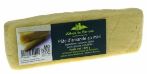 Pâte d'amande au miel