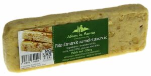 Pâte d'amande miel et noix