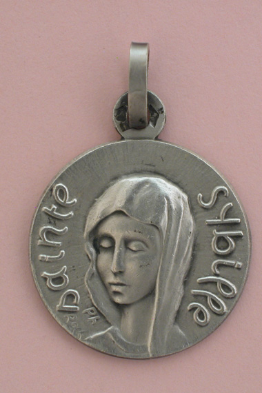 Médaille Argent Prénom Sybille 18 mm