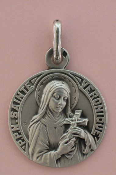 Médaille Argent Prénom Véronique 18 mm
