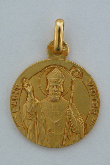 Médaille PO Victor 18 mm