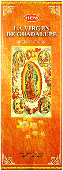 Encens en bâton Vierge de la Guadeloupe 20 gr