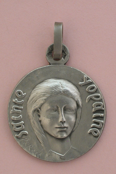 Médaille Argent Prénom Yolaine 18 mm