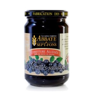 Confiture Allégée Myrtilles sauvages - 350 g