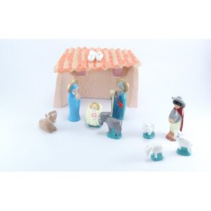 Crèche 11 pièces et petite bâtisse, Cassegrain