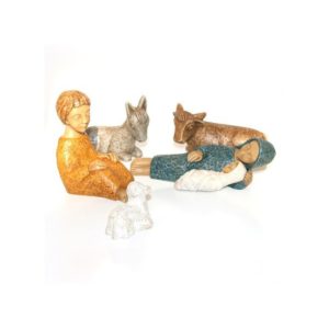 Crèche des Soeurs de Bethléem polychrome