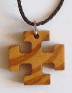 croix scout avec cordon