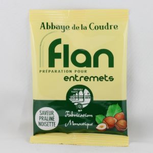 Flan Praliné Noisette, abbaye de la Coudre, 45 g