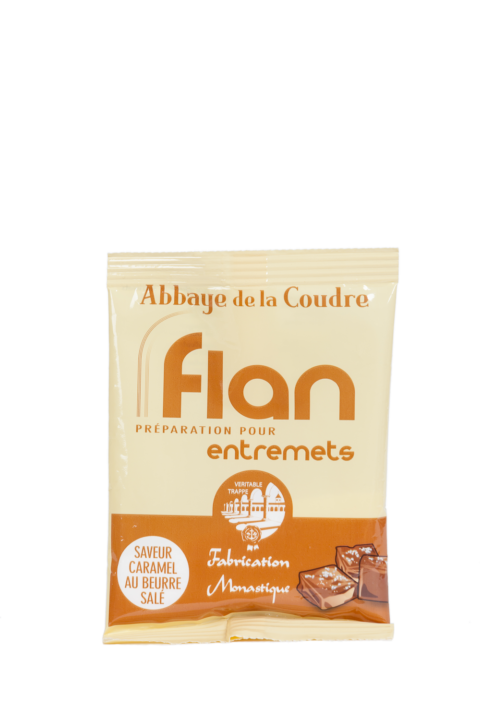 Flan Caramel au Beurre Salé, Abbaye de la Coudre, 45 g