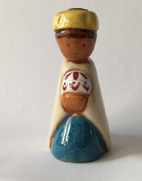 Roi Mage incliné - Santon A1 de l'Abbaye de Jouarre – Image 2