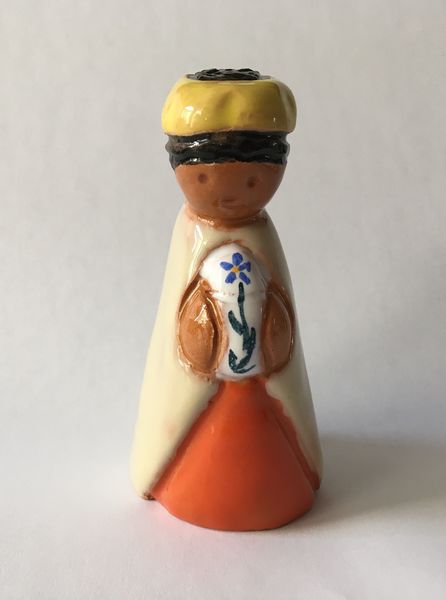 Roi Mage debout - Santon A1 de l'Abbaye de Jouarre – Image 2