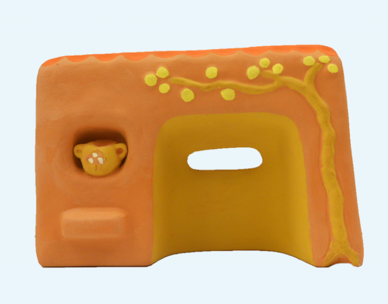 Etable avec cruche et arbre jaune - Abbaye de Jouarre – Image 2