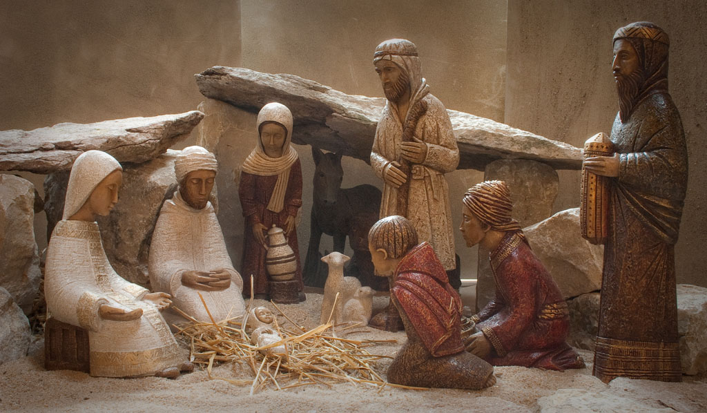 Crèche de l'artisanat des Soeurs de Bethléem