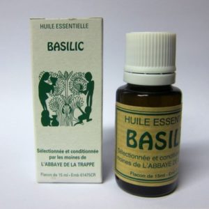 Huile essentielle, Basilic, Abbaye de la Trappe, 15 ml