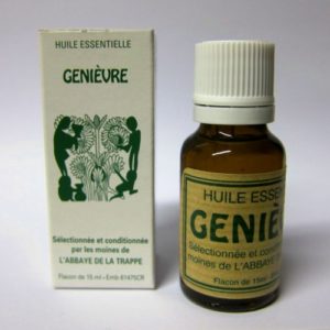 Huile essentielle,Genièvre, Abbaye de la Trappe, 15 ml