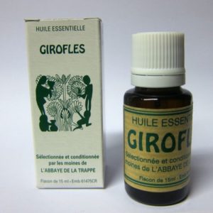 Huile essentielle,Girofles, Abbaye de la Trappe, 15 ml
