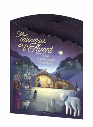 Mon calendrier de l'Avent Cabrio, le petit mouton de la crêche