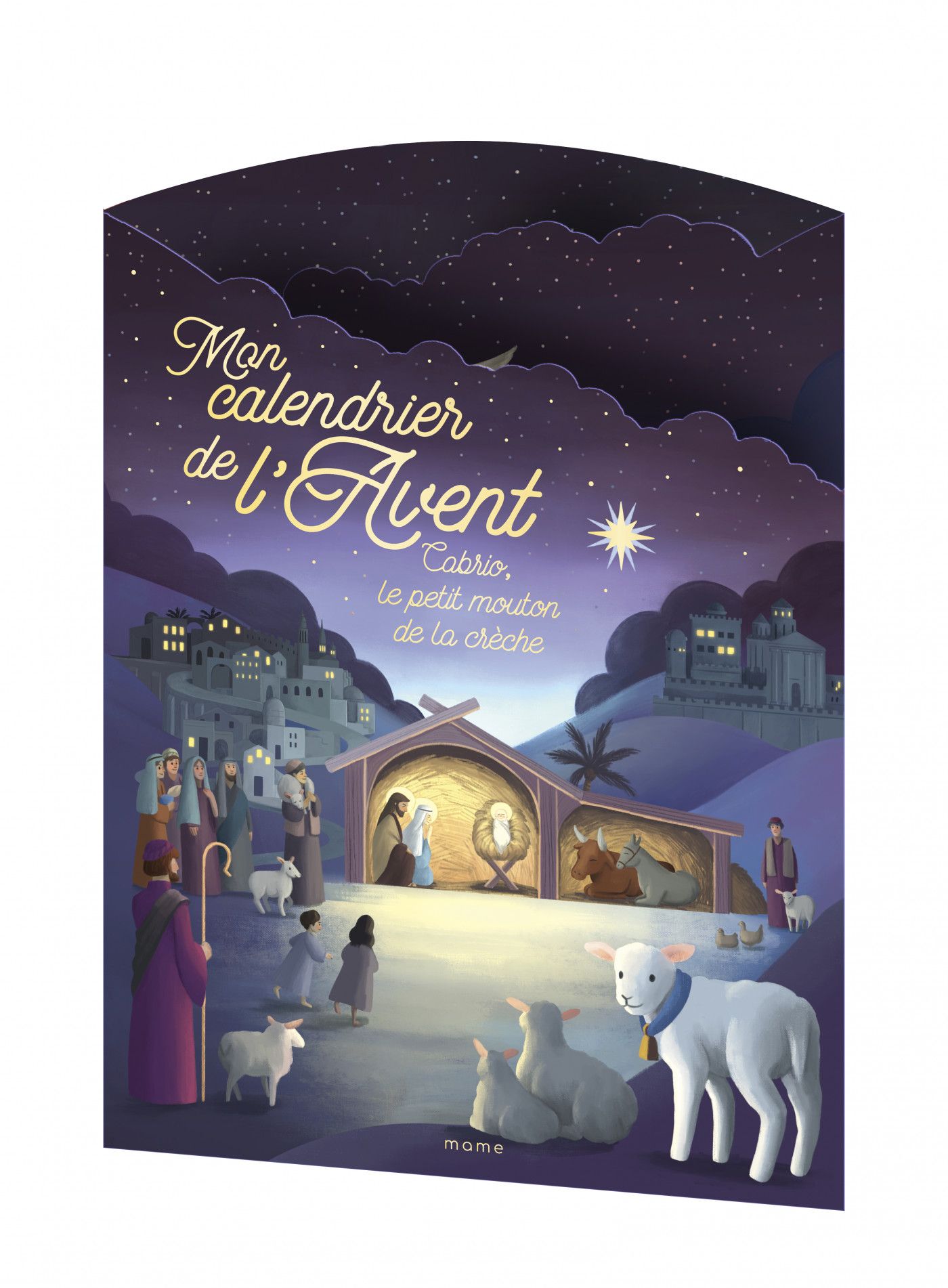 Mon calendrier de l'Avent Cabrio, le petit mouton de la crêche